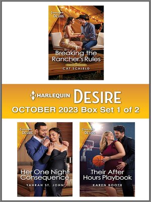 cover image of Harlequin Desire October 2023--Box Set 1 of 2